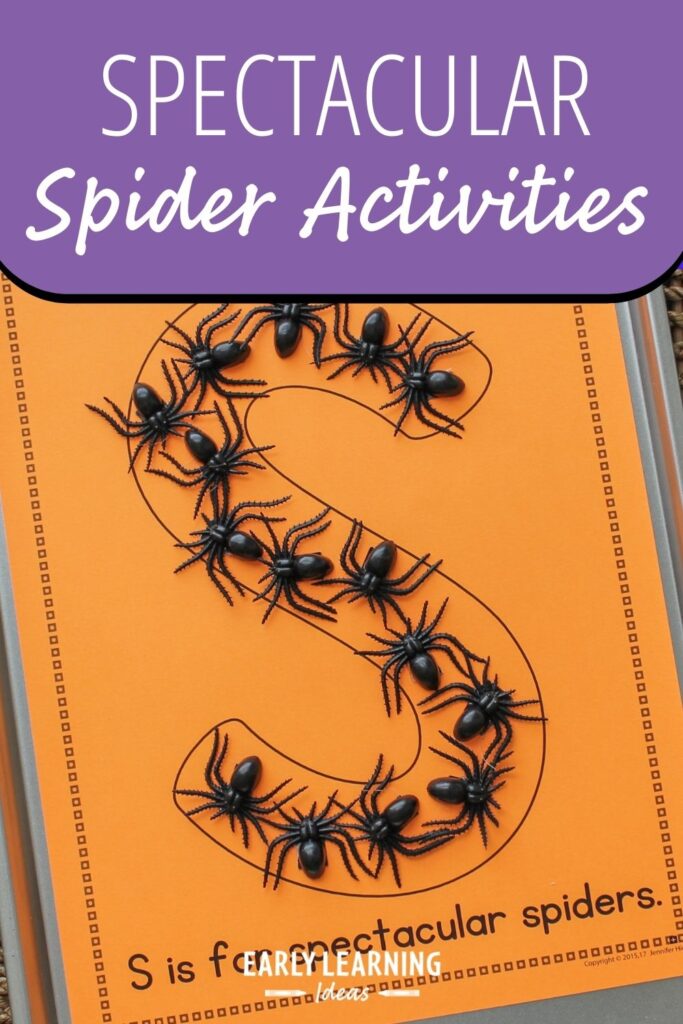 spider activity ideas for preschoolers