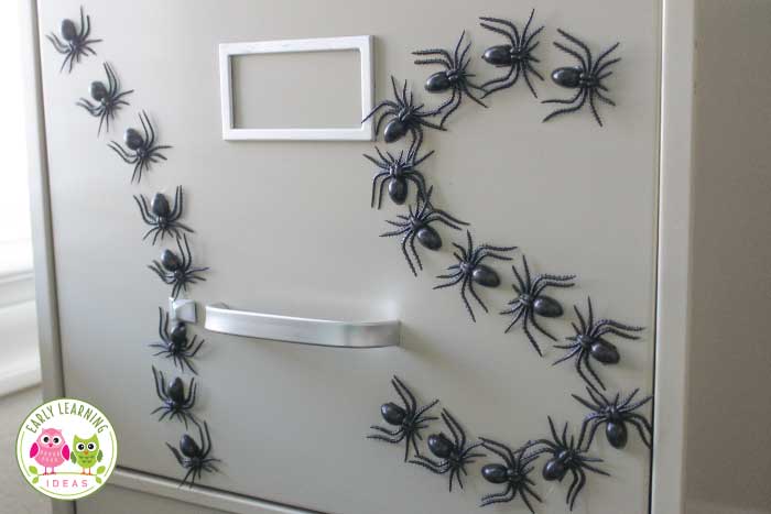 Spider magnets for your spider activity. 