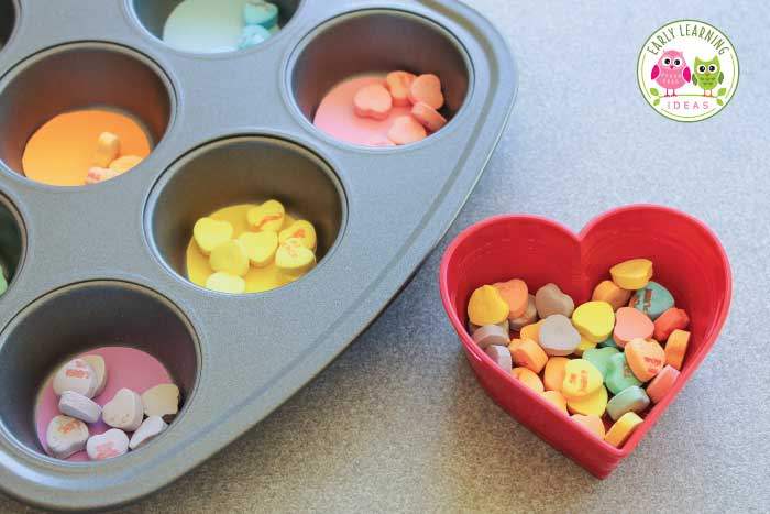 Sort your conversation hearts for more Valentine's Day activities. 