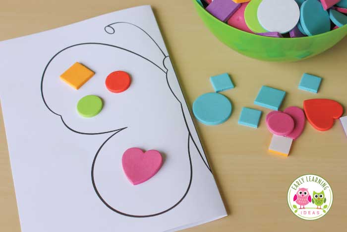 Download the free butterfly symmetry printable activity. 