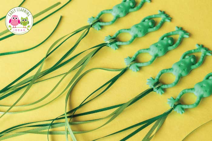 How to make for dancing ribbons for your kids.