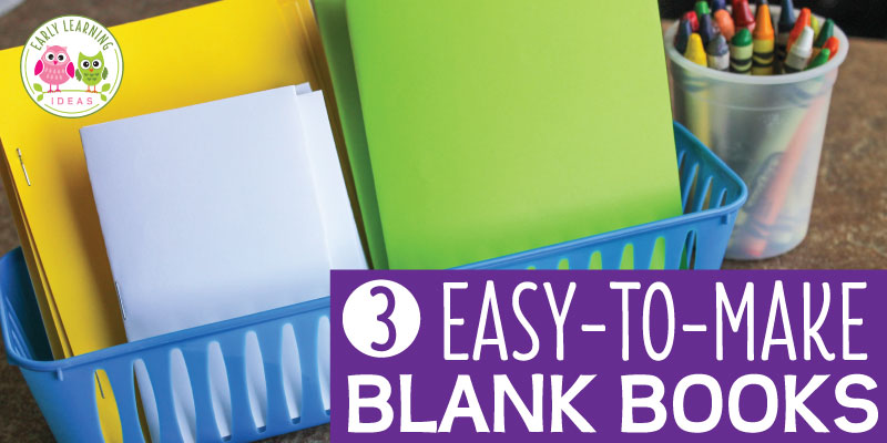 3 easy to make blank books.