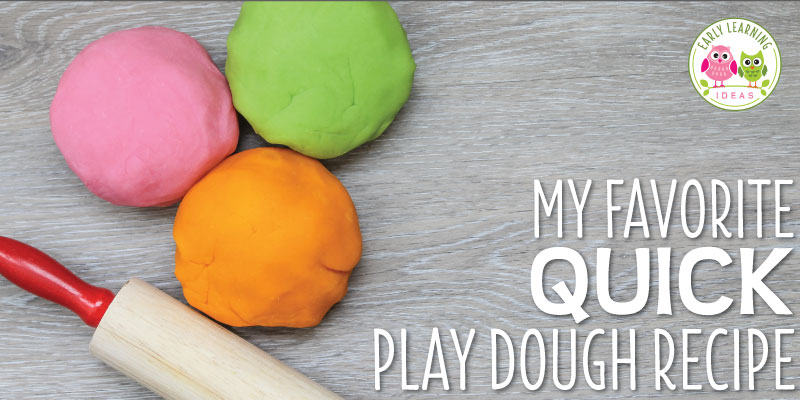 The Easiest Play Dough Recipes - How Wee Learn