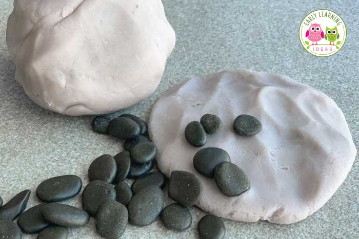 Make gray part of your colors for your best playdough construction activity. 