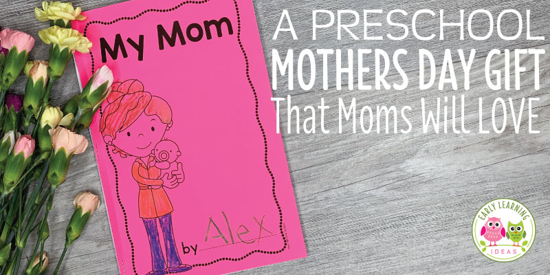 A preschool Mother's Day gift that moms will  love. 