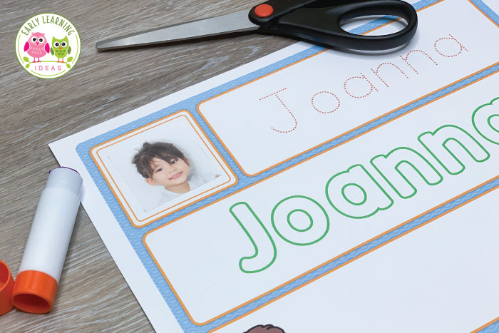 Fun Name Writing Mat This is What You Need to Make Name Practice Motivating: Name Activity ...