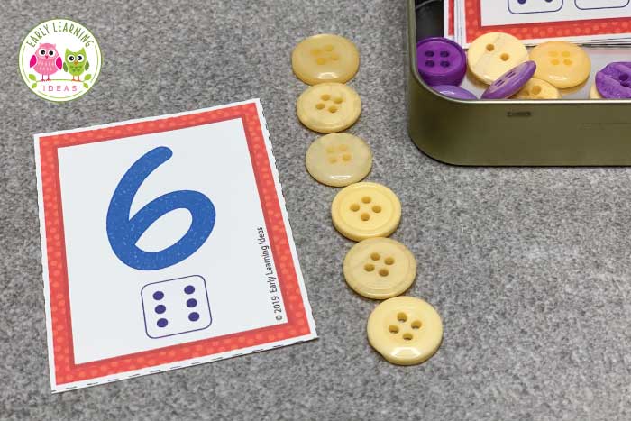 how to use these free printable number cards early learning ideas
