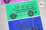 How to Make Custom School Bus Name Puzzles - Early Learning Ideas