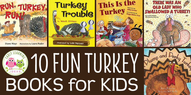 turkey themed books for kids
