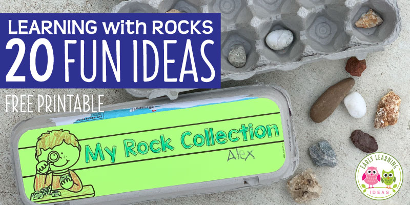 20 learning with rocks fun ideas.