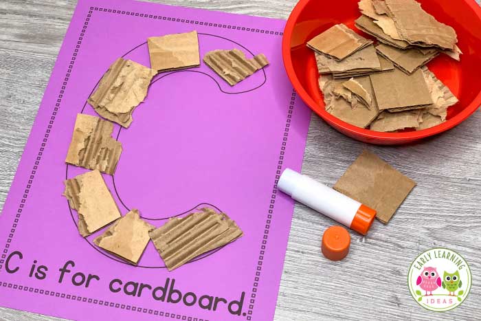 Alphabet activities for letter c