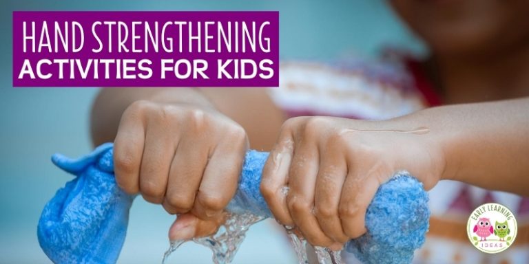 25 Simple & Easy Hand Strengthening Activities for Kids - Early ...