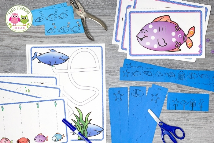 Work on fine motor skills with this free printable:  Fine motor activities at home.