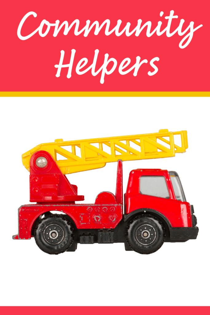 community helper theme firetruck