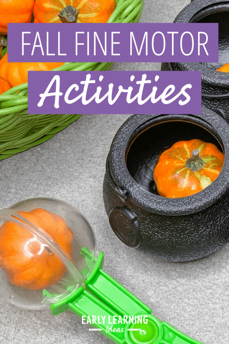 20 Fun & Easy Fine Motor Activities for Fall