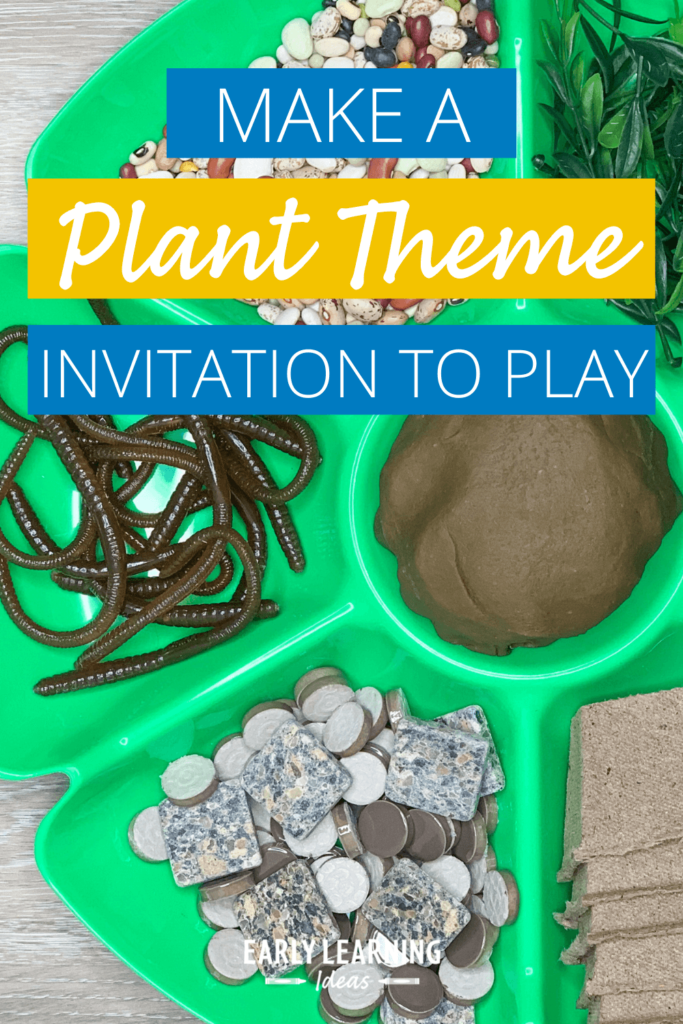 plant theme invitation to play