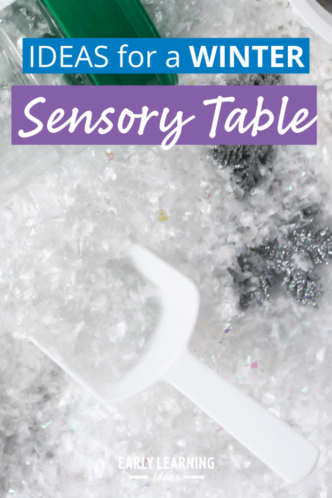 10 ideas for a winter sensory table