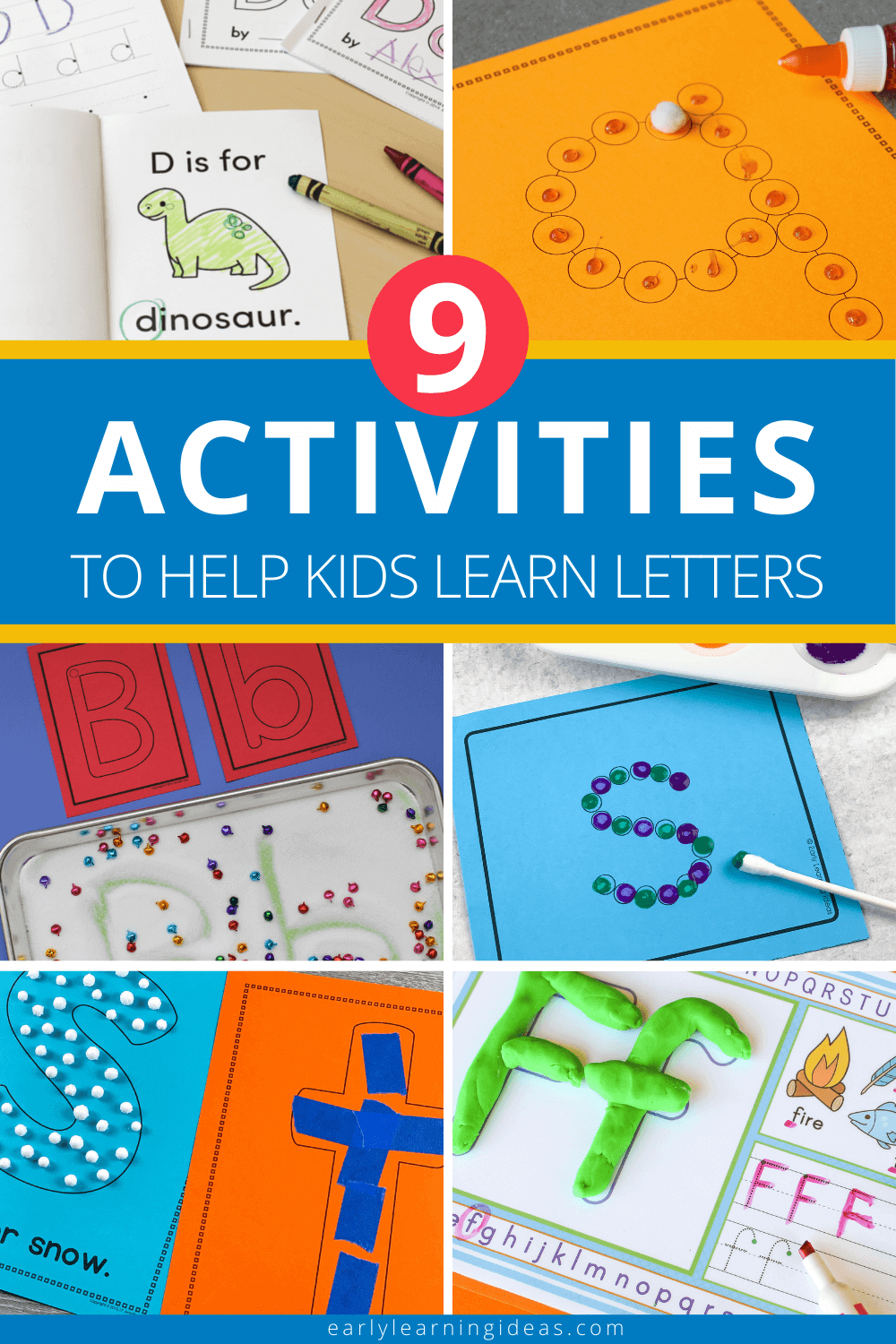 Teaching 2 and 3 Year Olds - Activities for Toddlers and Preschoolers -  Learning the alphabet is FUN! Here are 10 favorite games for you to try.  LINK