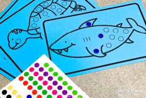 Fun Fine Motor Activities: How to Use These Bead Placement Printables