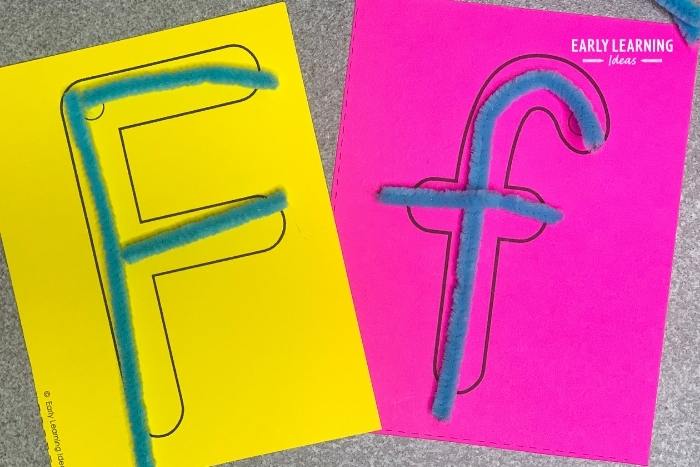 Use pipe cleaners to form letters