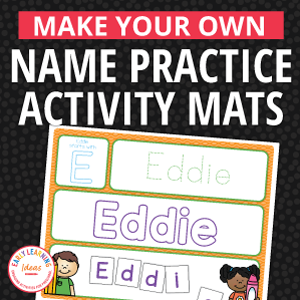 name activity mats