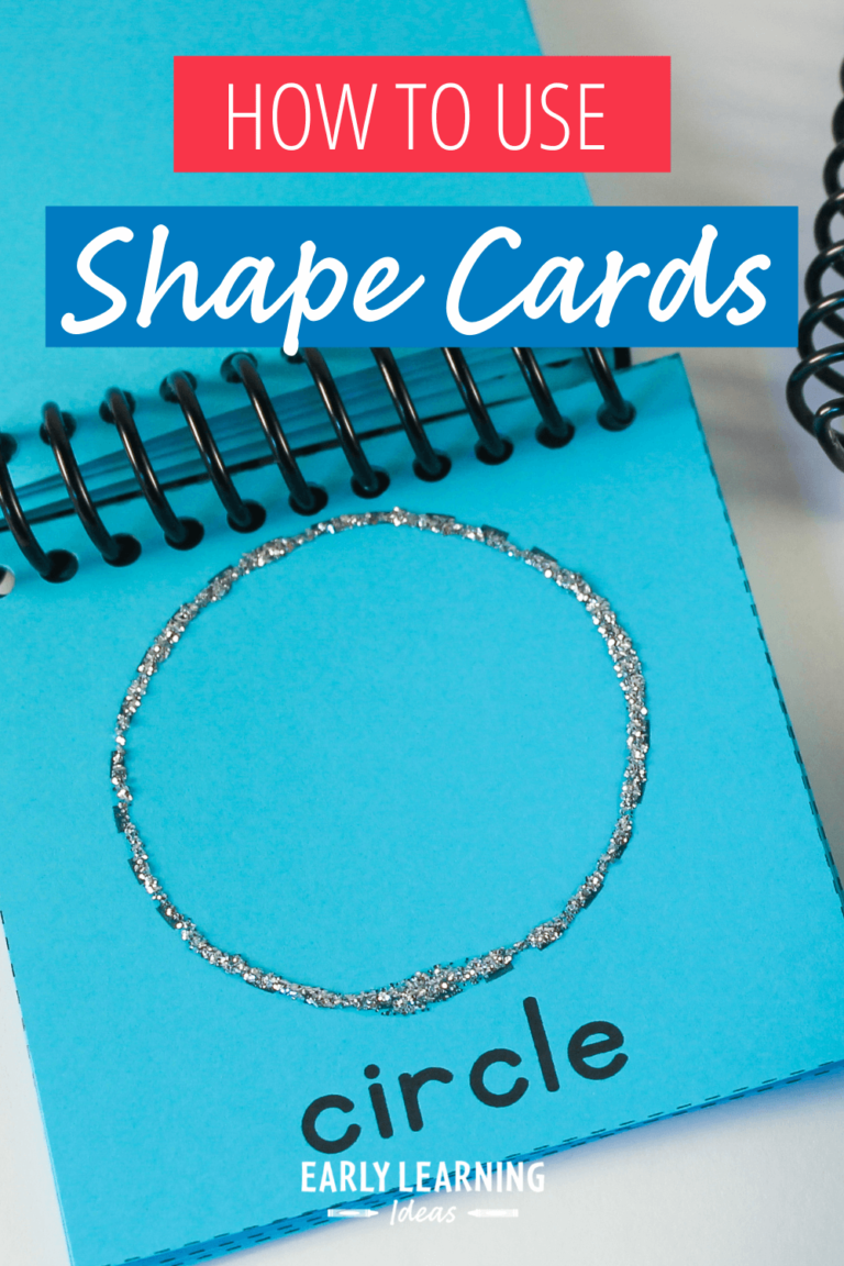 How to Use These Free Printable Shape Cards