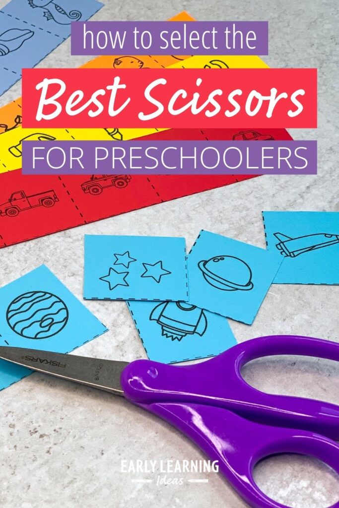 how to select the best scissors for preschoolers