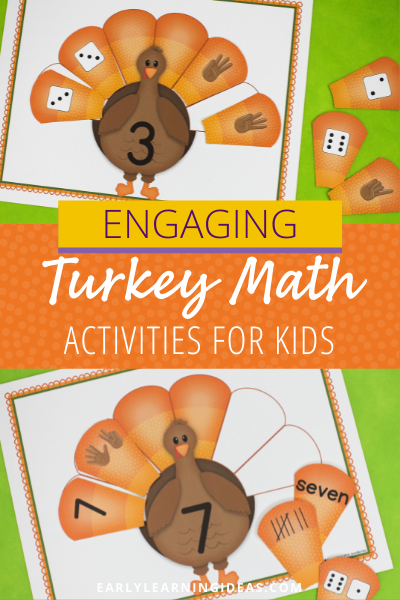 Turkey Math: An Easy Thanksgiving Number Activity