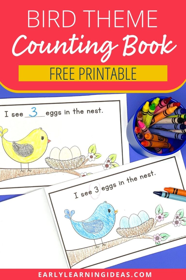 An Adorable and Free Counting Book That will Surprise Your Kids
