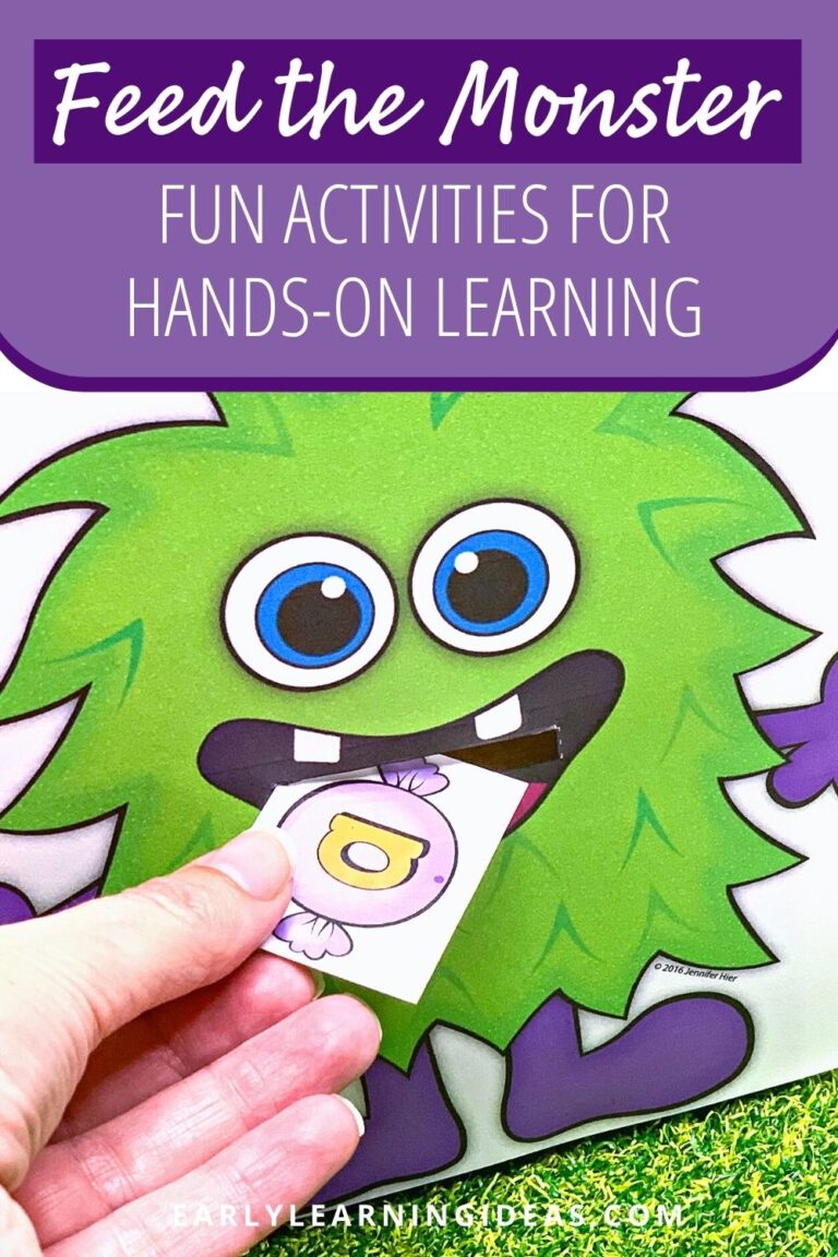 How to Use These Fun Monster Activities for Preschool