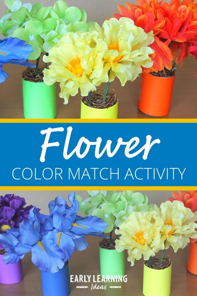 Flower Activities for Kids: Flower Fine Motor Fun