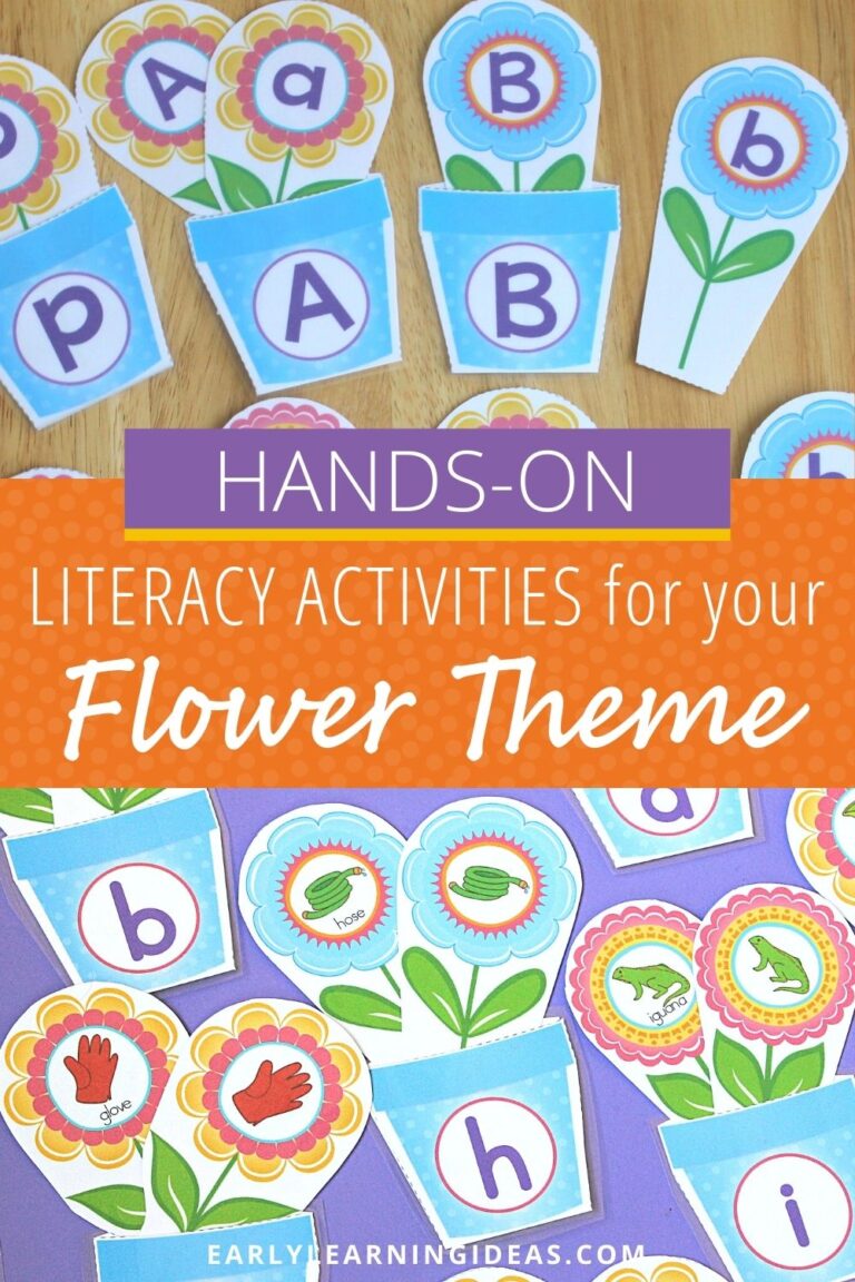 Flower Literacy Activities