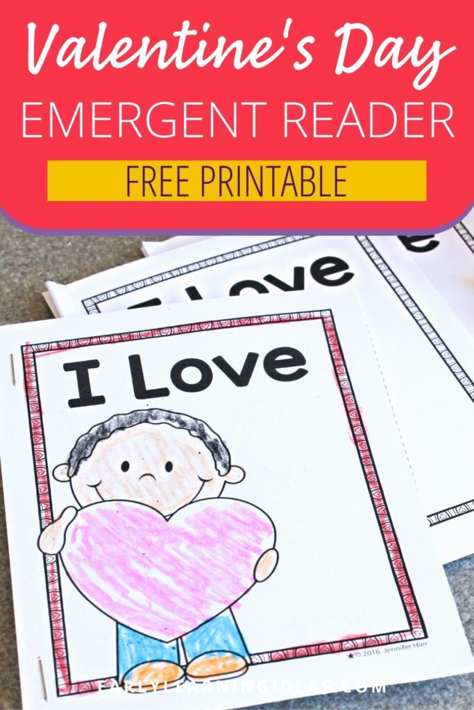 Free Printable Valentines Day Book