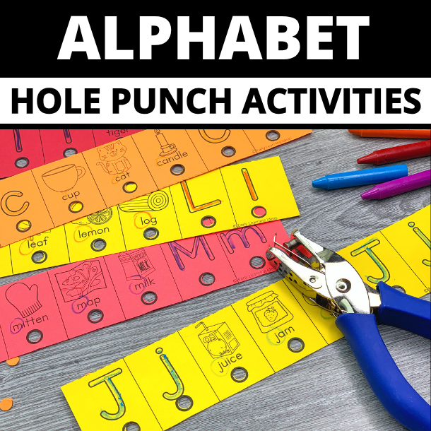 alphabet hole punch activities