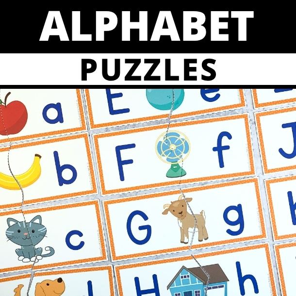 letter matching puzzles