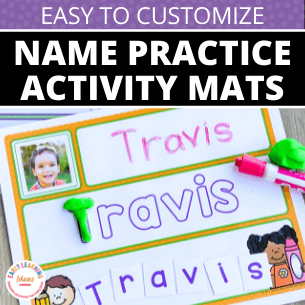 name activity for preschoolers