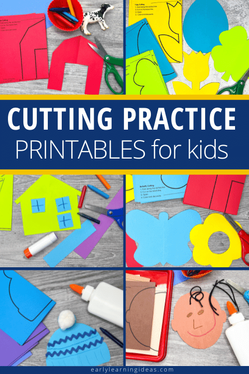 Printable Cutting Practice Activities: How to Use Fold and Cut Sheets