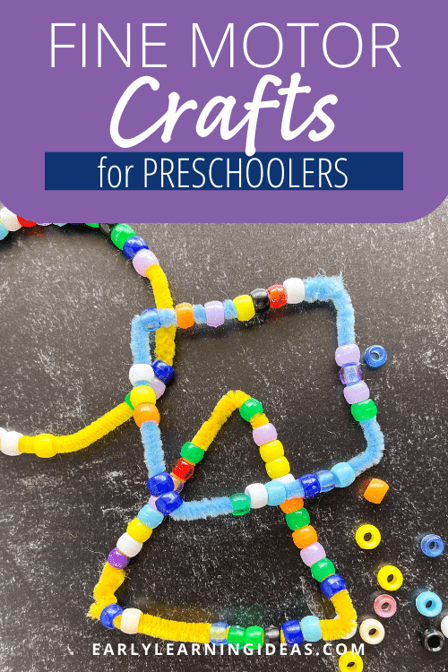 Try These top 5 Fun & Easy Fine Motor Crafts with your Preschoolers