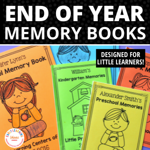 How to Make a Preschool Memory Book: a Perfect End of Year Activity