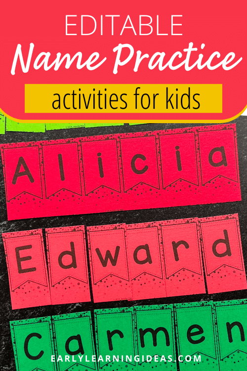 Editable Name Practice Puzzles That Are Worthy of a Celebration