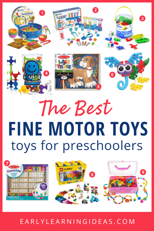 Here are the best fine motor toys for your preschoolers