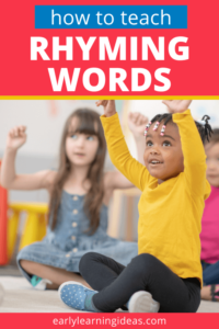 how to teach rhyming words to kids in preschool