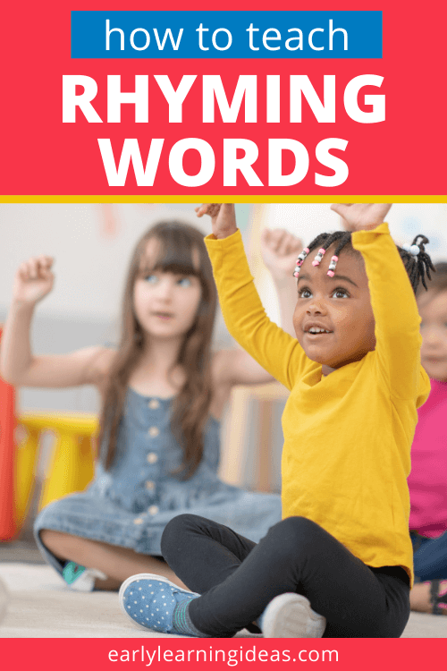 How to Teach Rhyming Words to Kids in Preschool and Kindergarten