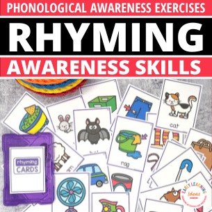 rhyming awareness exercises and activities