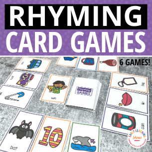 rhyming card games