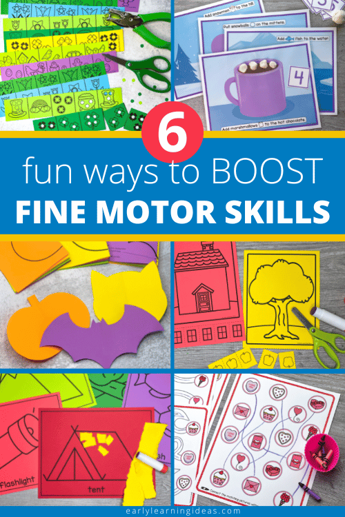6 of the best Fun & Engaging Fine Motor Skills Activities for Preschoolers