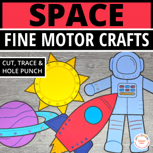 space fine motor craft activities
