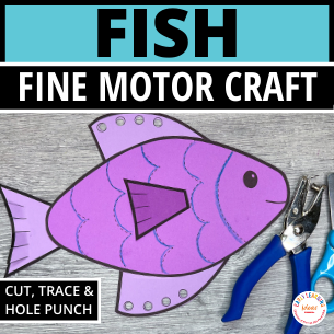 fish fine motor craft