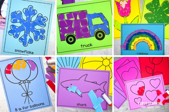 Preschool Torn Paper Art Ideas - Ms. Stephanie's Preschool