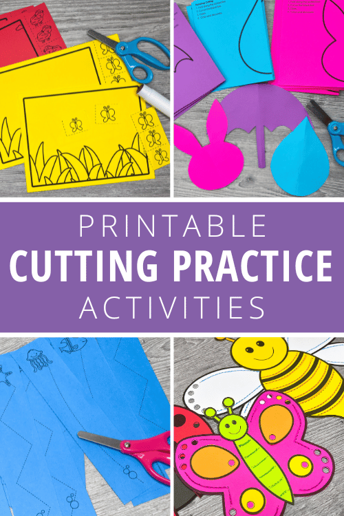 printable cutting practice printables for preschoolers
